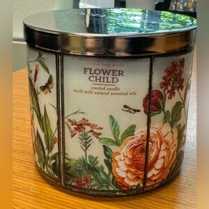 Bath & Body Works 3 Wick Candle Flower Child